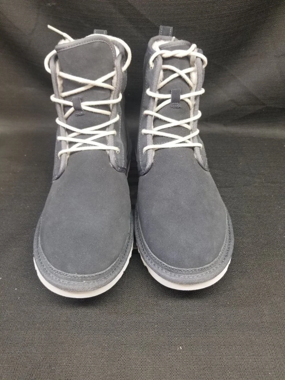 UGG Men's HARKLEY Pull-on 1016472M True Navy suede Boots Size 13 NEW NO BOX!